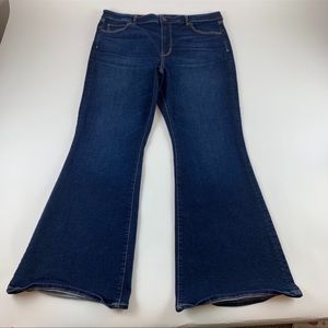 LONG American Eagle Jeans Super High Rise Flare 20L